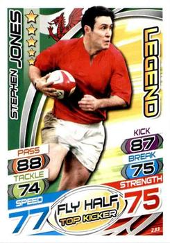 2015 Topps Rugby Attax #233 Stephen Jones Front